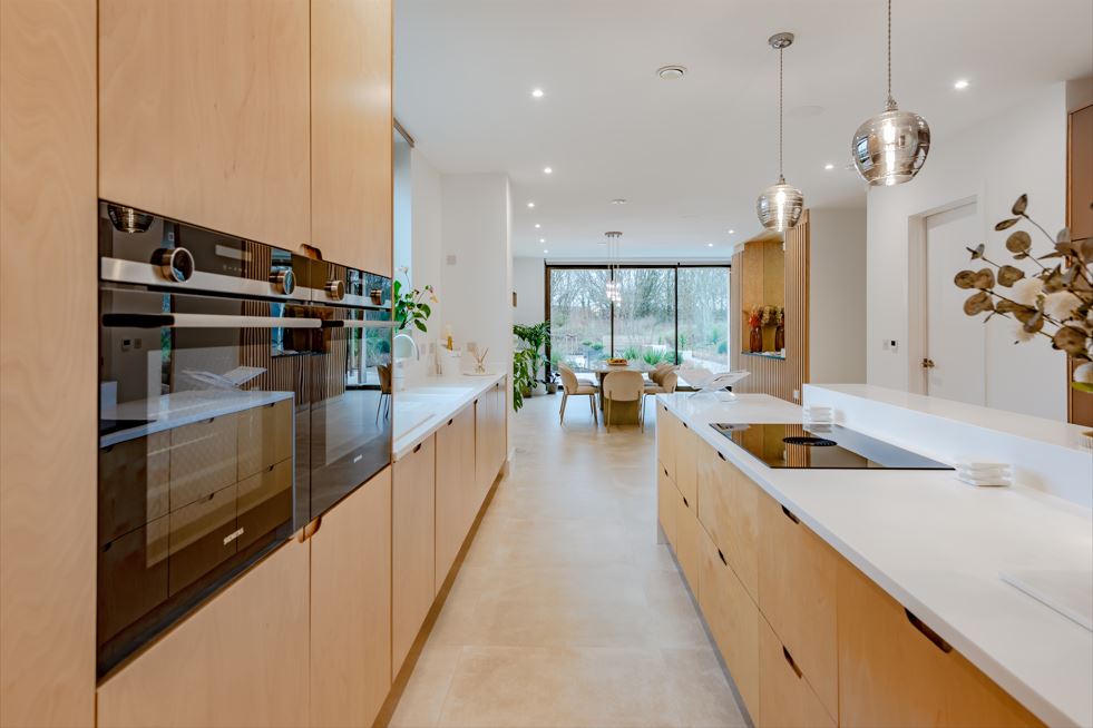 kitchen - dining area - custom