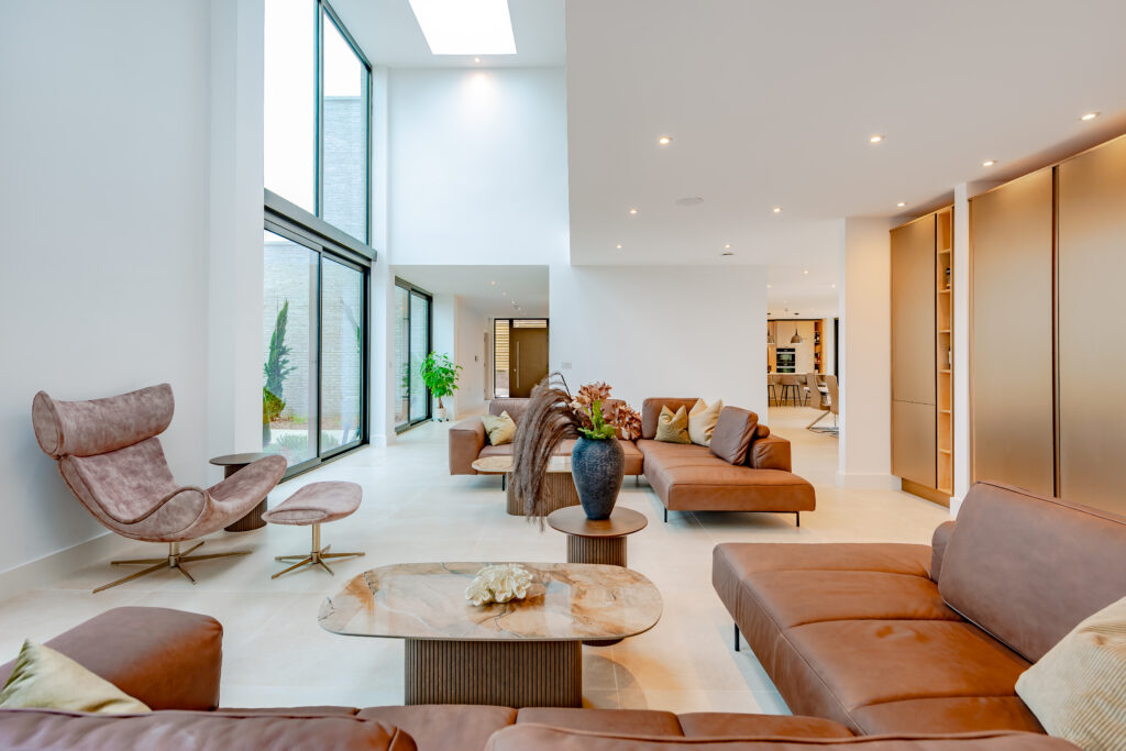 Twineham Grange Farm Interior living area